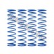 4PCS Metal Shock Absorber Compression Springs 60*15mm for 1/10 RC Rock Crawler TRX4 TRX6 Axial SCX10 90046