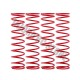 4PCS Metal Shock Absorber Compression Springs 60*15mm for 1/10 RC Rock Crawler TRX4 TRX6 Axial SCX10 90046