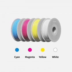 PLA CMYK Lithophane Bundle / Filament with spool / 1kg*4