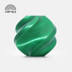 PLA Silk+ Candy Green (13506) Filament with spool / 1 kg