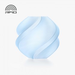 PLA Translucent Ice Blue (13610) / Filament with spool / 1 kg
