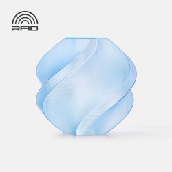 PETG Translucent Light Blue (32600) / Filament with spool / 1 kg