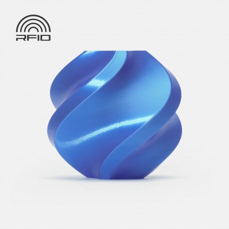PLA Silk Blue (13601) / Filament with spool / 1 kg
