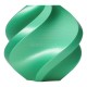 PLA Silk Green (13502) / Filament with spool / 1 kg