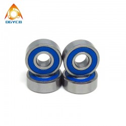 2PCS ABEC-3 MR85-2RS 5x8x2.5 mm Blue Rubber Sealed Miniature