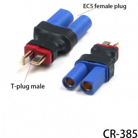 Adapter EC5 Female / T Deans Male Connectors Plug