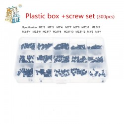 300pcs M2,M2.5,M3 Laptop Notebook Computer Screws Replacement Kit