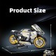 Technik Motorcycle Building Blocks Set, 660 PCS Motorbike Construction Toys