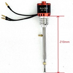 4240 Brushless Motor 210mm Long Shaft Powertrain boat Engine Marine Powertrain Drive Shaft Assembly