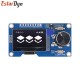 Estardyn 1.3" OLED Module SH1116 Drive / EC11 Encoder | White/Blue Display | I2C Interface | HD Screen for Arduino DIY Projects