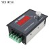 DC 6-60V 30A DC Motor Speed Controller Slow Start Soft Stop PWM Digital Display 0~100% Adjustable
