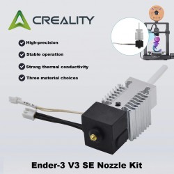 Creality Ender 3 V3 SE Hotend Kit,260℃ High-Temperature Resistance Hotend Heater Block,3D Printer Extruder Hot End Kit