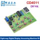 CD4511 Eight-way Digital Grabber Soldering Kit Set for Making Printed Circuit Boards for Skill Competition Practice