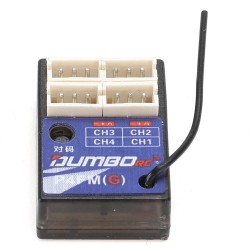 Dumborc P4FM/P4FM(G) V3 2.4GHz 4CH RC Receiver Support Gyro for X4 X5 X6 X6PM DDF-350 Radio Transmitter
