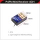 Dumborc P4FM/P4FM(G) V3 2.4GHz 4CH RC Receiver Support Gyro for X4 X5 X6 X6PM DDF-350 Radio Transmitter