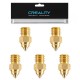Creality 3D Printer Nozzle 0.2/0.3/0.4/0.5/0.6/0.8mm Hotend Extruder Nozzles