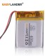 3.7V 502530 400mAh Rechargeable Li polymer battery