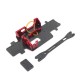 Upgraded Carbon Fiber Chassis Bottom Second Floor Plate for Wltoys 284161 284010 284131 K989 K979 K999 1/28 RC Car