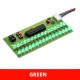 MCU Adjustable Display Pattern LED VU Meter Level Indicator Amplifier Audio 16 LED Dual Channel