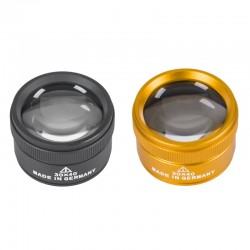30x Metal Magnifier For Jewelry Identification Magnifying Glass Lens Loop Microscope