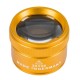 30x Metal Magnifier For Jewelry Identification Magnifying Glass Lens Loop Microscope