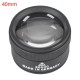 30x Metal Magnifier For Jewelry Identification Magnifying Glass Lens Loop Microscope