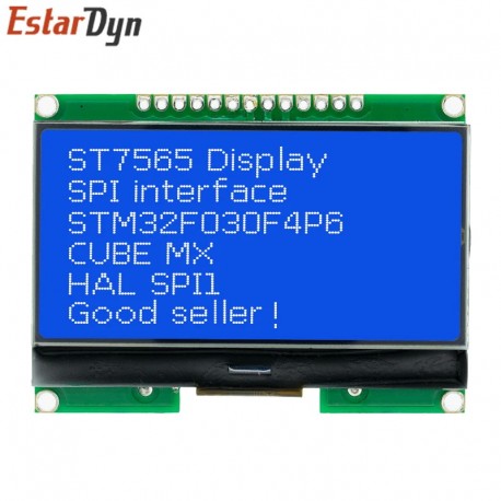 Lcd12864 12864-06D, 12864, LCD module, COG, with Chinese font, dot matrix screen, SPI interface