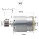 BRUSH Motor Gear RS380/RS390 Motors for Children's Electric Cars 6V/12V 12Teeth