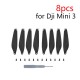 8X Precise&Flexible Propellers for DJI Mini 3/3 Pro Props Blade Replacement Light Weight Wing Fans Spare Parts