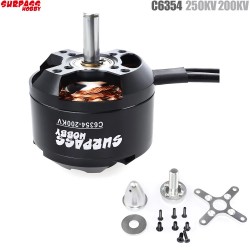Surpass Hobby Brushless Motor C6354 200KV/250KV 14Pole with Acc for UAV Aircraft Multicopters RC Plane