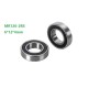 2PCS MR126-2RS Bearing ABEC-3 6*12*4 mm Miniature