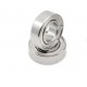 MR137ZZ Bearing 7*13*4(mm) 2Pcs Metal Sealed Miniature chrome Steel Bearings