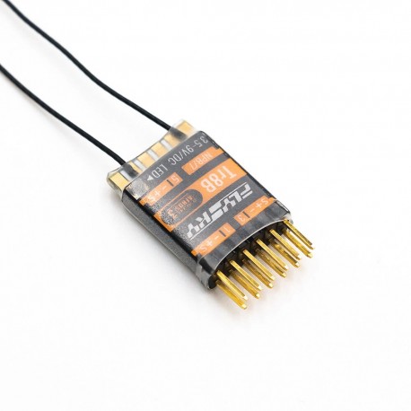 Flysky FS-TR8B 2.4GHz 8CH AFHDS 3 Micro Receiver PWM/PPM/i.BUS/S.BUS Output Support 2 Newport for FPV