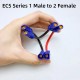 EC5 Series Connection Line Cable Wire For Lipo Battery (1 male 2 female)