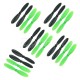 10 pairs x 55mm Blade Propeller Prop for 8520 8.5x20mm Coreless Motor DIY Micro DIY Micro Quadcopter