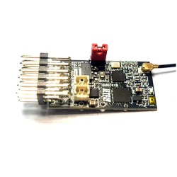 RX42BRB Multi-protocol 6CH Mini Compatible RC Receiver with Dual Brushed 7.5A ESC for Flysky Wfly Microzone