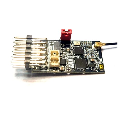 RX42BRB Multi-protocol 6CH Mini Compatible RC Receiver with Dual Brushed 7.5A ESC for Flysky Wfly Microzone
