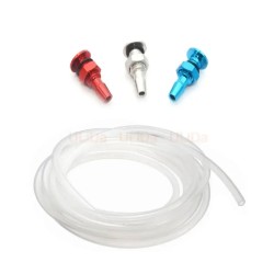 3*5mm Water Cooling Tube 1 Meter Pipe + M6 inlet Nozzle for RC Boat Motor ESC Cooling System Set