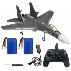 Upgraded QF009 SU-35 Fighter Brushless Version 375mm Wingspan 2.4GHz 4CH 3D/6D Switchable 6-Axis Gyro EPP