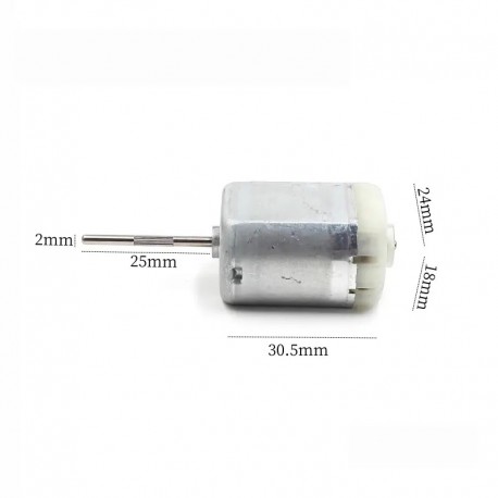 FC-280SC-20150 Mini 24mm Electric Motor DC 12V 11500RPM 25MM Long Shaft Car Door Lock
