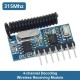 RX480E 315MHZ / 433MHZ RF Receiver Learning Code Decoder Module 315/433 Mhz Wireless 4CH Output