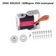 HV Robotic Digital Servo 25kg Metal Gear Servo Double-Shaft High Torque 180/270 Degree IP66