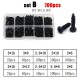 1 Box Mix M1 M1.2 M1.4 M1.7 M2 M2.6 M3 Black Steel Mini Micro Cross Phillips