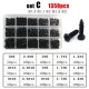 1 Box Mix M1 M1.2 M1.4 M1.7 M2 M2.6 M3 Black Steel Mini Micro Cross Phillips