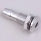 Water Outlet Nozzle M6 M8 Aluminum High Reliability Durable RC Boat Water Nipple for Electric Gasoline Boat Silver Black