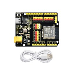 KEYESTUDIO IOT ESP32-WROOM-32 Plus Development Board +Type C USB Built-in WIFI+Bluetooth For Arduino ESP32 Projects