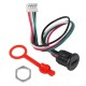 Type-C Chassis 4 Pin Type-C Socket Connector Waterproof Jack Female Charging Port 3A USB-C Charger Plug Socket 4pin