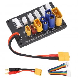 Parallel Charging Board XT90 XT30 EC3 EC5 T XT60 6S Battery Balance Charger Adapter Board