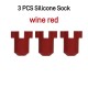 Ender-3 V3 KE Hotend 3PCS Red Silicone