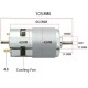 775 Dual Shaft Motor DC 12V-24V Ball Bearing Large Torque High Power Low Noise